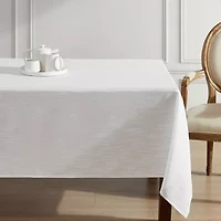 Laura Ashley Arabesque White Tablecloth