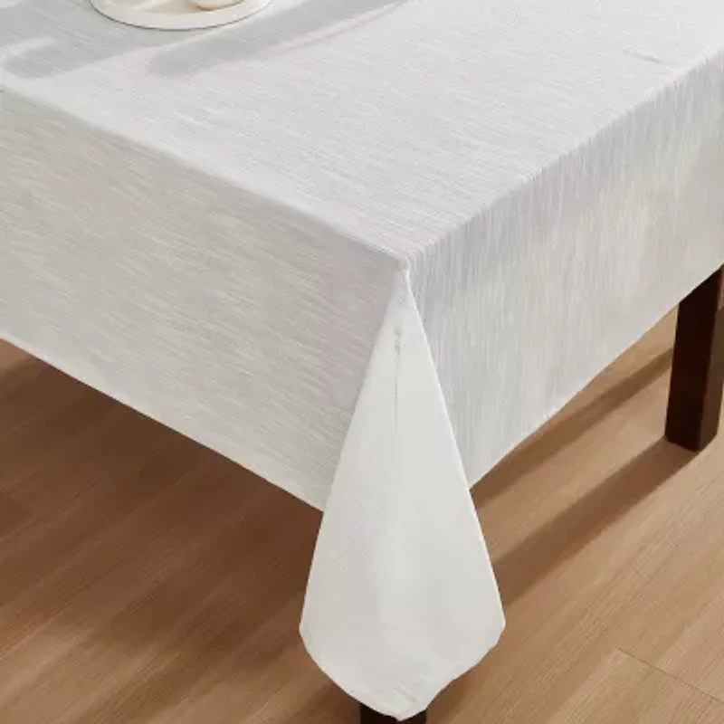 Laura Ashley Arabesque White Tablecloth