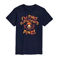 Mens Short Sleeve Inside Out 2 Graphic T-Shirt
