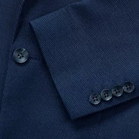 Haggar JMH Tailored Prominent Twill Mens Stretch Fabric Modern Fit Suit Jacket