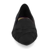 Journee Collection Mindee Womens Pointed Closed Toe Loafers
