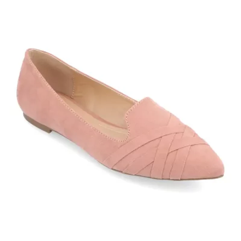 Journee Collection Mindee Womens Pointed Closed Toe Loafers