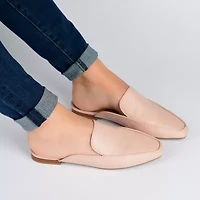 Journee Collection Akza Womens Square Mules