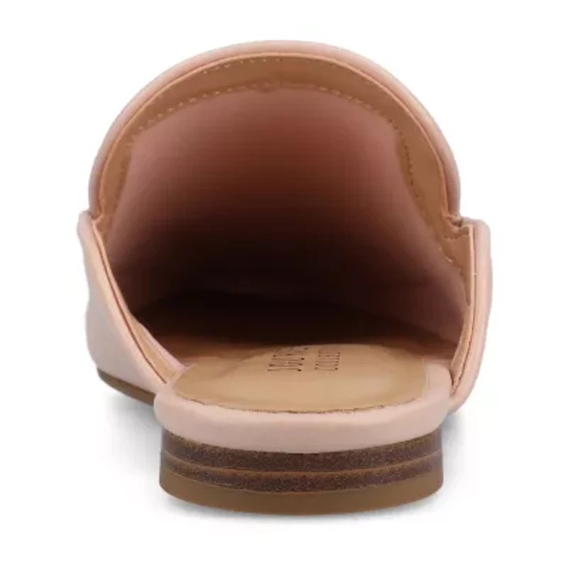 Journee Collection Akza Womens Square Mules