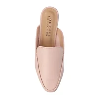 Journee Collection Akza Womens Square Mules
