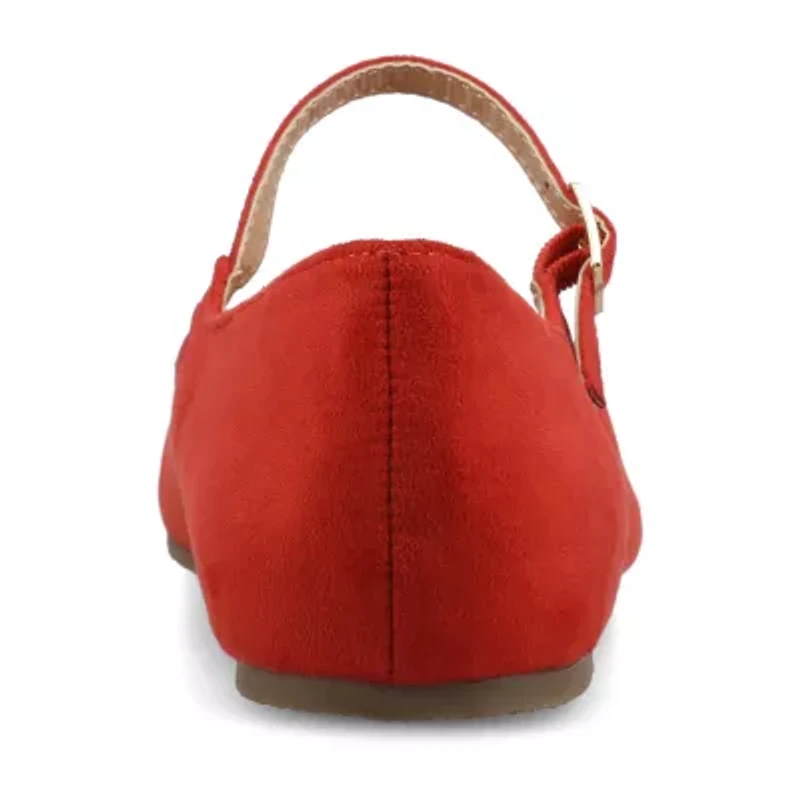 Journee Collection Carrie Womens Square Mary Jane Shoes