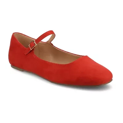 Journee Collection Carrie Womens Square Mary Jane Shoes