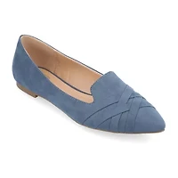 Journee Collection Mindee Womens Pointed Closed Toe Loafers
