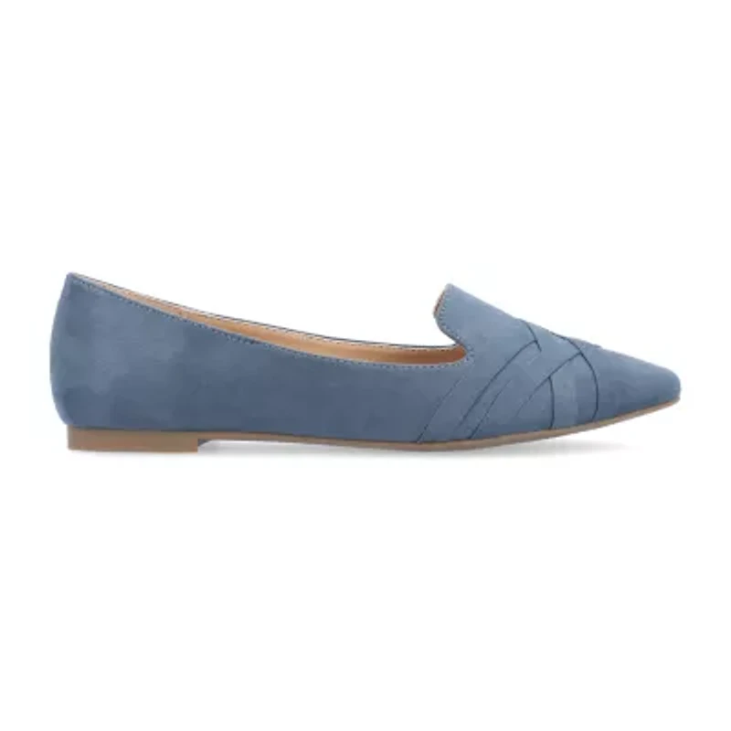 Journee Collection Mindee Womens Pointed Closed Toe Loafers