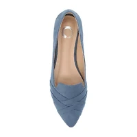 Journee Collection Mindee Womens Pointed Closed Toe Loafers