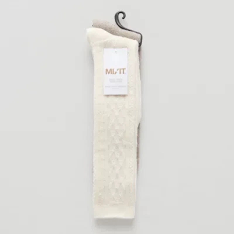 Mixit Womens 2 Pair Knee High Socks