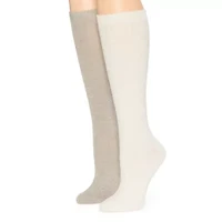 Mixit Womens 2 Pair Knee High Socks