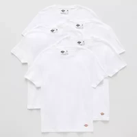 Dickies Cotton Mens 5 Pack Short Sleeve Crew Neck Moisture Wicking T-Shirt