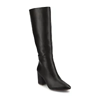 Journee Collection Womens Ameylia Block Heel Dress Boots