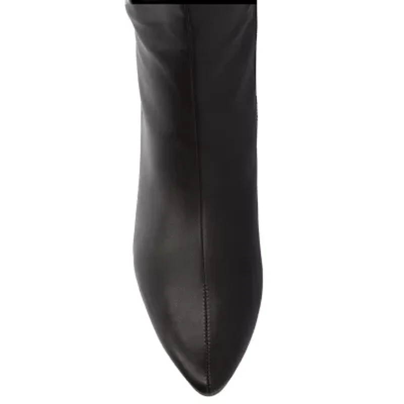 Journee Collection Womens Ameylia Block Heel Dress Boots