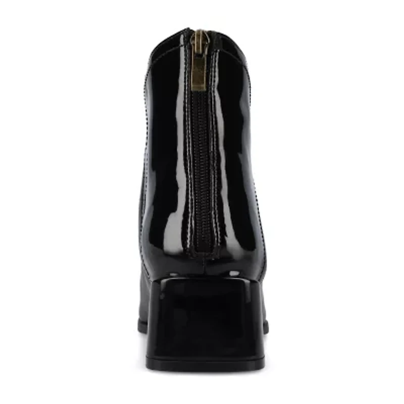 Journee Collection Womens Consuello Block Heel Booties