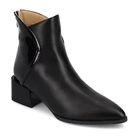 Journee Collection Womens Consuello Block Heel Booties