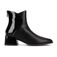 Journee Collection Womens Consuello Block Heel Booties