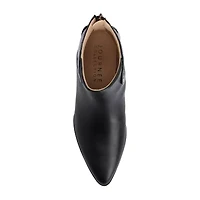 Journee Collection Womens Consuello Block Heel Booties
