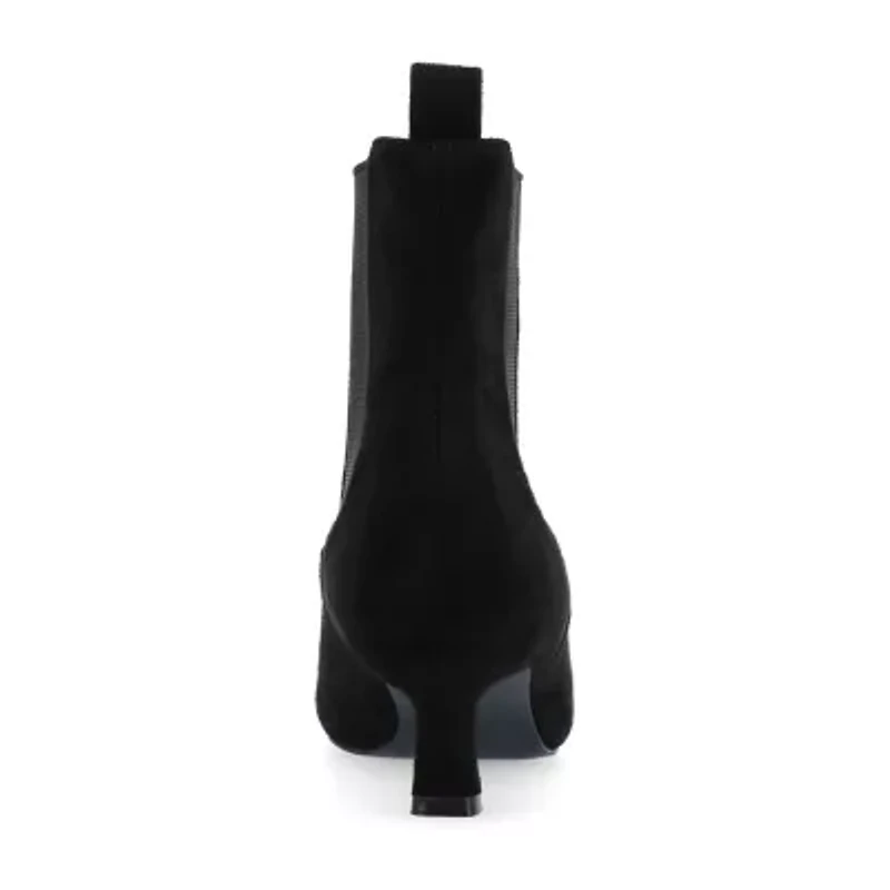 Journee Collection Womens Tenlee Kitten Heel Booties