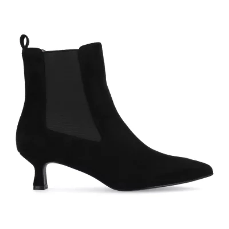 Journee Collection Womens Tenlee Kitten Heel Booties