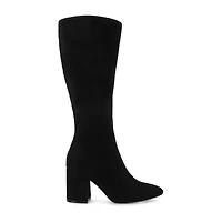 Journee Collection Womens Ameylia Block Heel Dress Boots