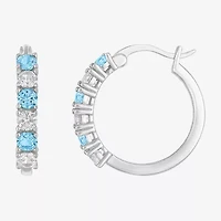 Gemstone Sterling Silver 3 Pair Jewelry Set