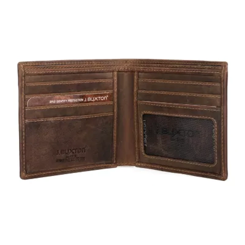 Julia Buxton Cardex Mens Rfid Blocking Bifold Wallet