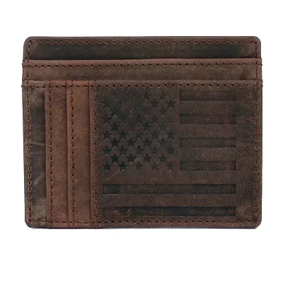 Julia Buxton Front Pocket Getaway Mens RFID Blocking Front Pocket Wallet