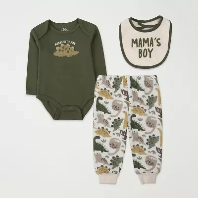 Baby Essentials Boys 3-pc. Clothing Set