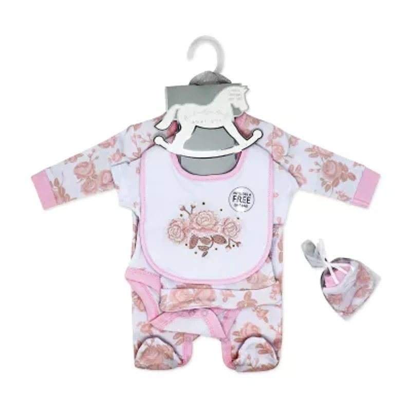 3 Stories Trading Company Girls 5-pc. Baby Clothing Set