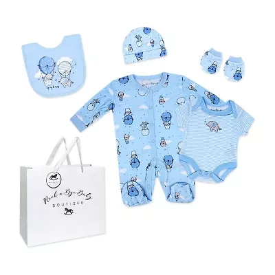 3 Stories Trading Company Boys 5-pc. Baby Clothing Set