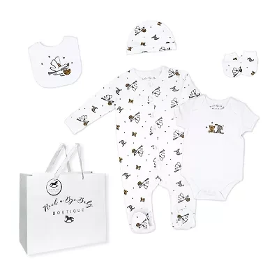 3 Stories Trading Company Baby Unisex 5-pc. Clothing Set