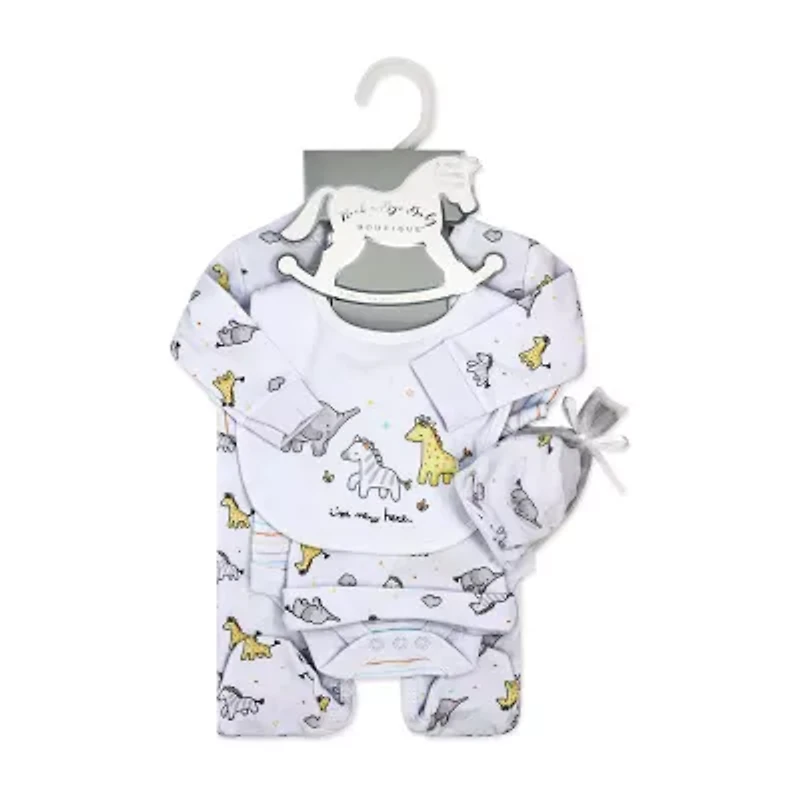 3 Stories Trading Company Unisex 5-pc. Baby Clothing Set