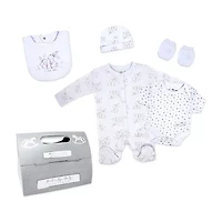 3 Stories Trading Company Girls 5-pc. Baby Clothing Set