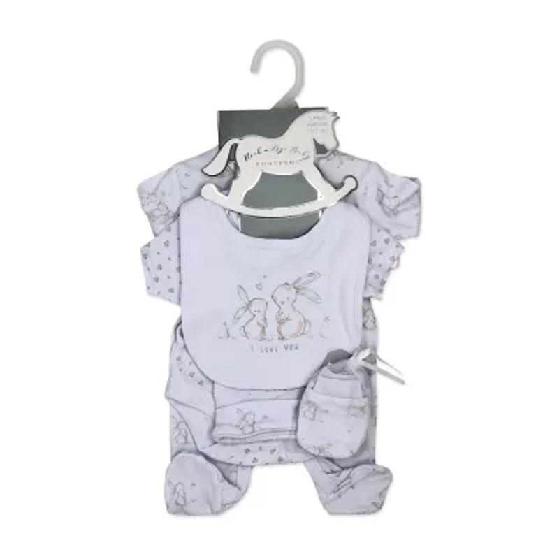 3 Stories Trading Company Girls 5-pc. Baby Clothing Set