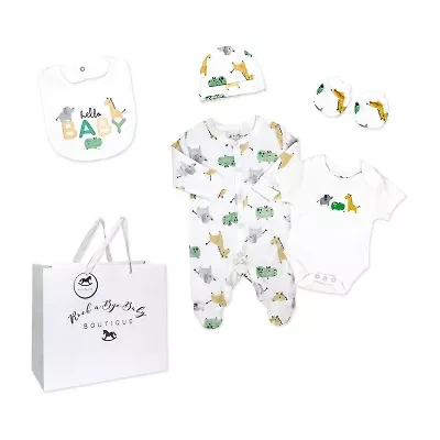 3 Stories Trading Company Unisex 5-pc. Baby Clothing Set