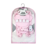 3 Stories Trading Company Girls 5-pc. Baby Clothing Set