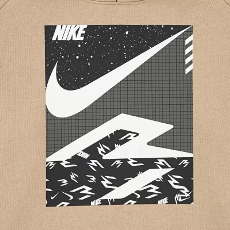 Nike 3BRAND by Russell Wilson Boys Long Sleeve Fleece Active Hoodie