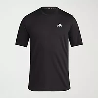 adidas Mens Crew Neck Short Sleeve Active T-Shirt