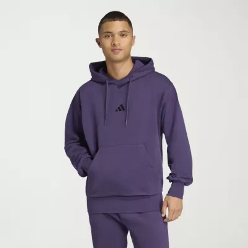 adidas Feel Cozy Mens Long Sleeve Fleece Active Hoodie
