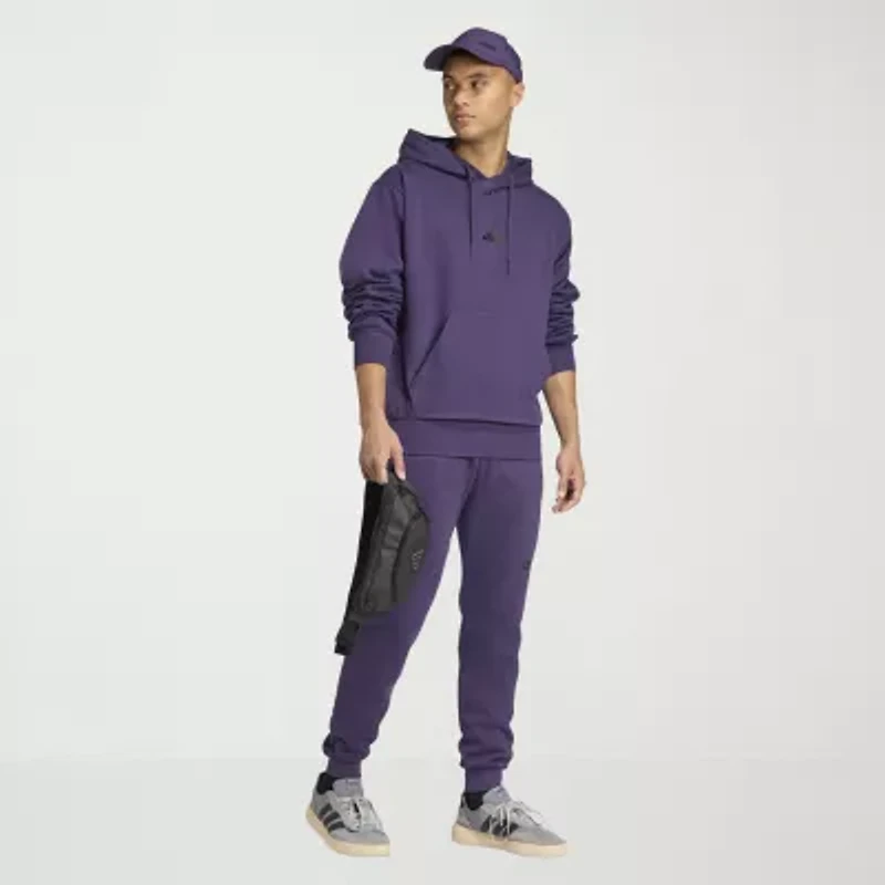 adidas Feel Cozy Mens Long Sleeve Fleece Active Hoodie