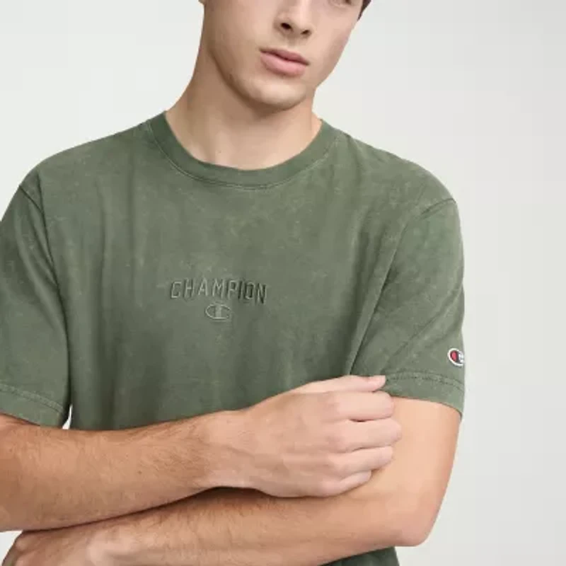 Champion Mens Crew Neck Short Sleeve Active T-Shirt