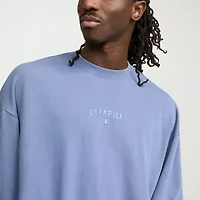 Champion French Terry Mens Crew Neck Long Sleeve Sweatshirt