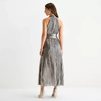 Willow Glenn Womens Sleeveless Evening Gown