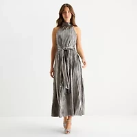 Willow Glenn Womens Sleeveless Evening Gown