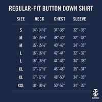 IZOD All Over Stretch Mens Regular Fit Easy Care Wrinkle Free Long Sleeve Dress Shirt