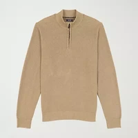 IZOD Honeycomb Big and Tall Mens Long Sleeve Pullover Sweater