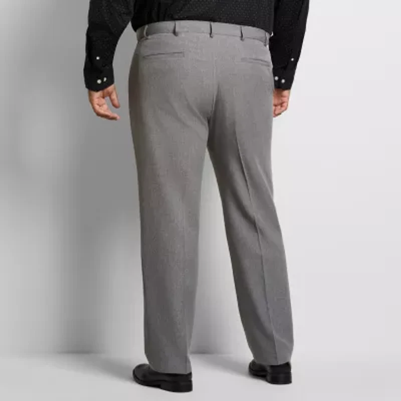 Van Heusen Everyday Defense Mens Stretch Fabric Straight Fit Big and Tall Ankle Pant