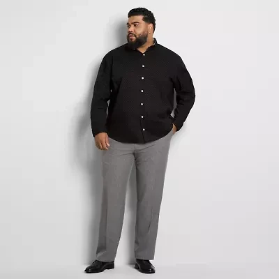 Van Heusen Everyday Defense Mens Stretch Fabric Straight Fit Big and Tall Ankle Pant